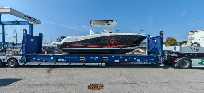 Transport hors gabarit bateau