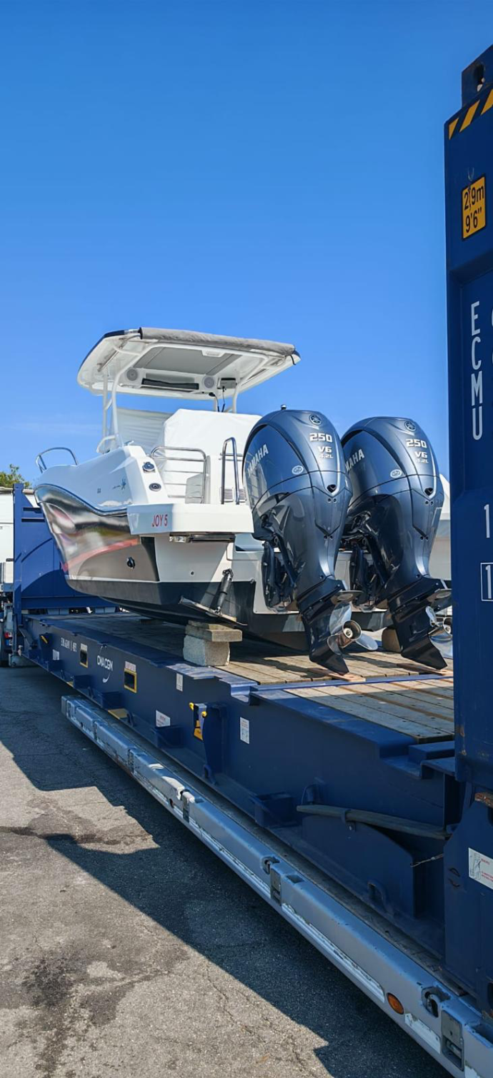 Transport hors gabarit bateau